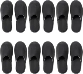 6-9 Pairs Spa Slippers, Non Slip Disposable Slippers For Guest, Washable Reusable, Which Can Be Used As Women Men, House, Indoor, Bathroom, Bedroom, Hotel, Bride Slippers
