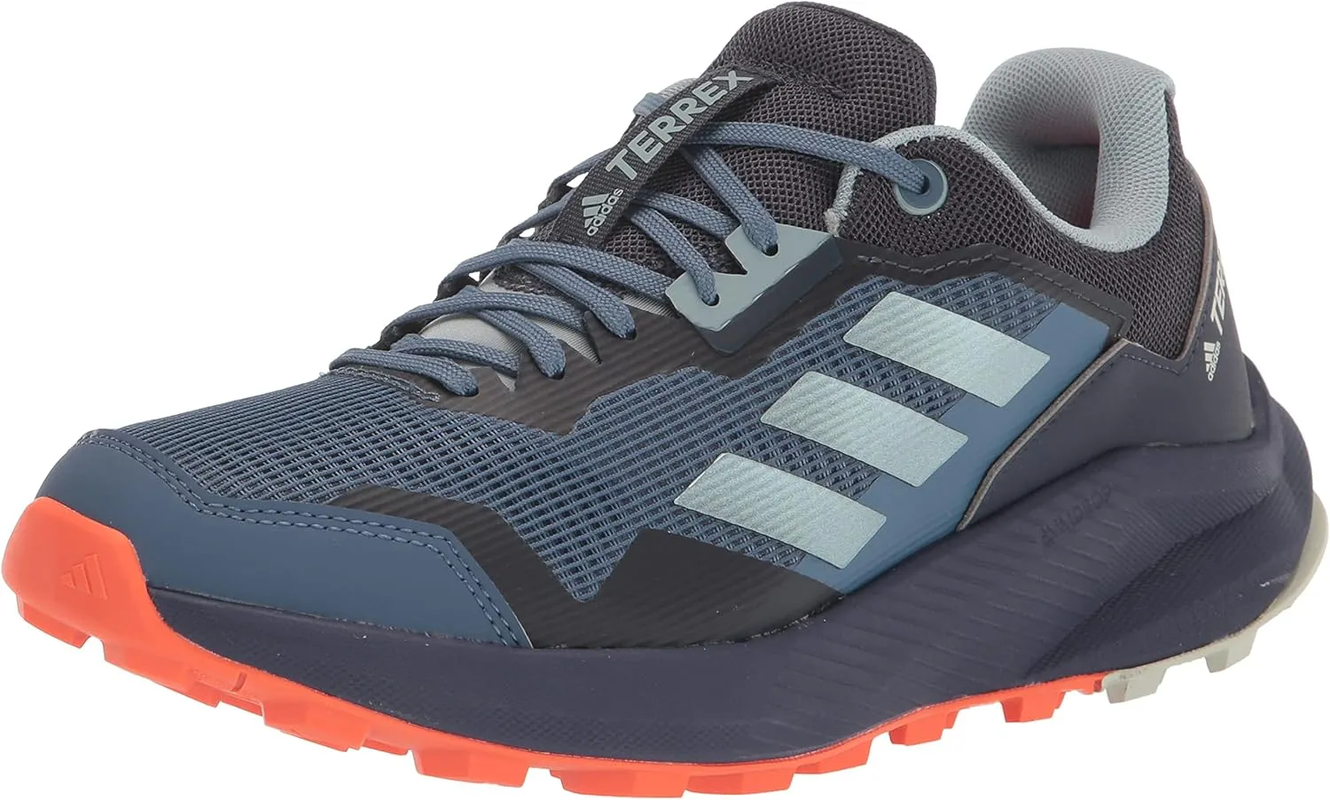 adidas Mens Terrex Trailrider Trail Running Sneakers Shoes - Black