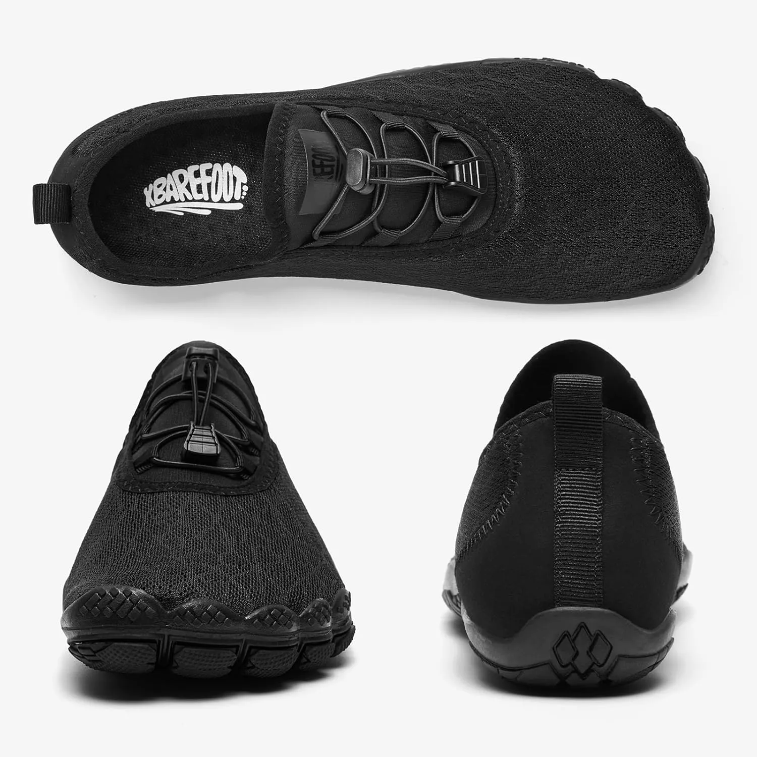 ALEADER Barefoot Water Shoes Men Non Slip Swim Beach Shoes for Hiking Walking River