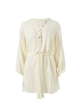 Alexandra Gold Stripe Dress