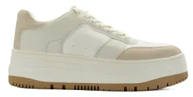 BERSHKA Contrast platform sneakers