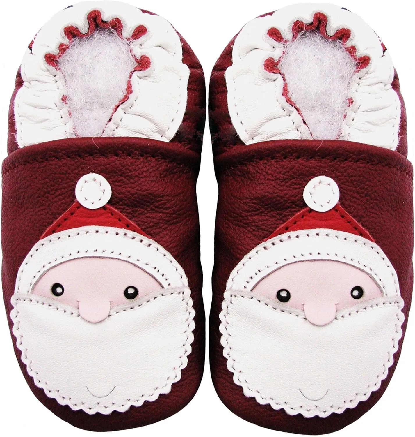 Carozoo Boys Girls Soft Sole Leather Baby Shoes Slippers Toddler Kids Child