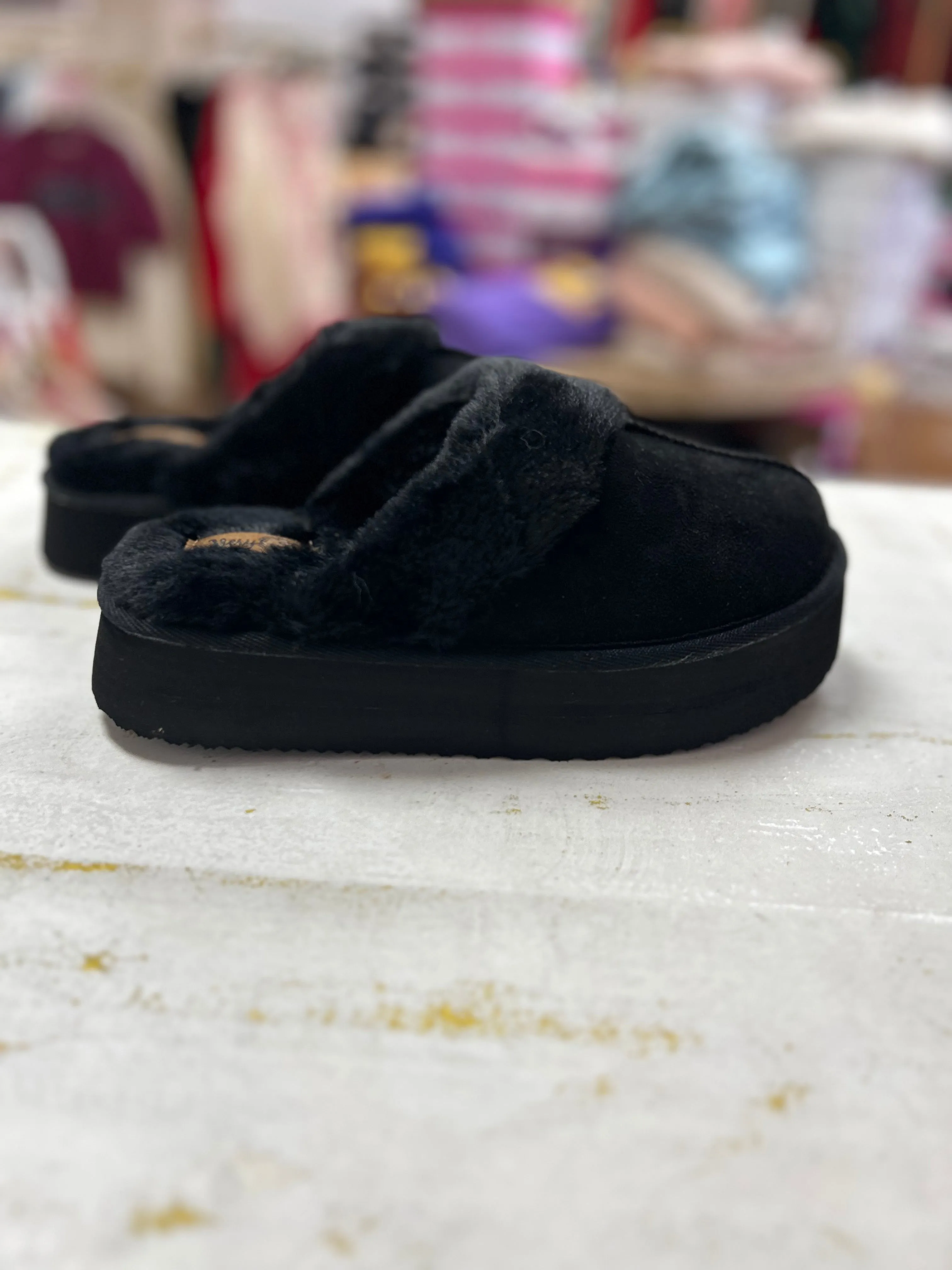 Delaney Platform Slippers