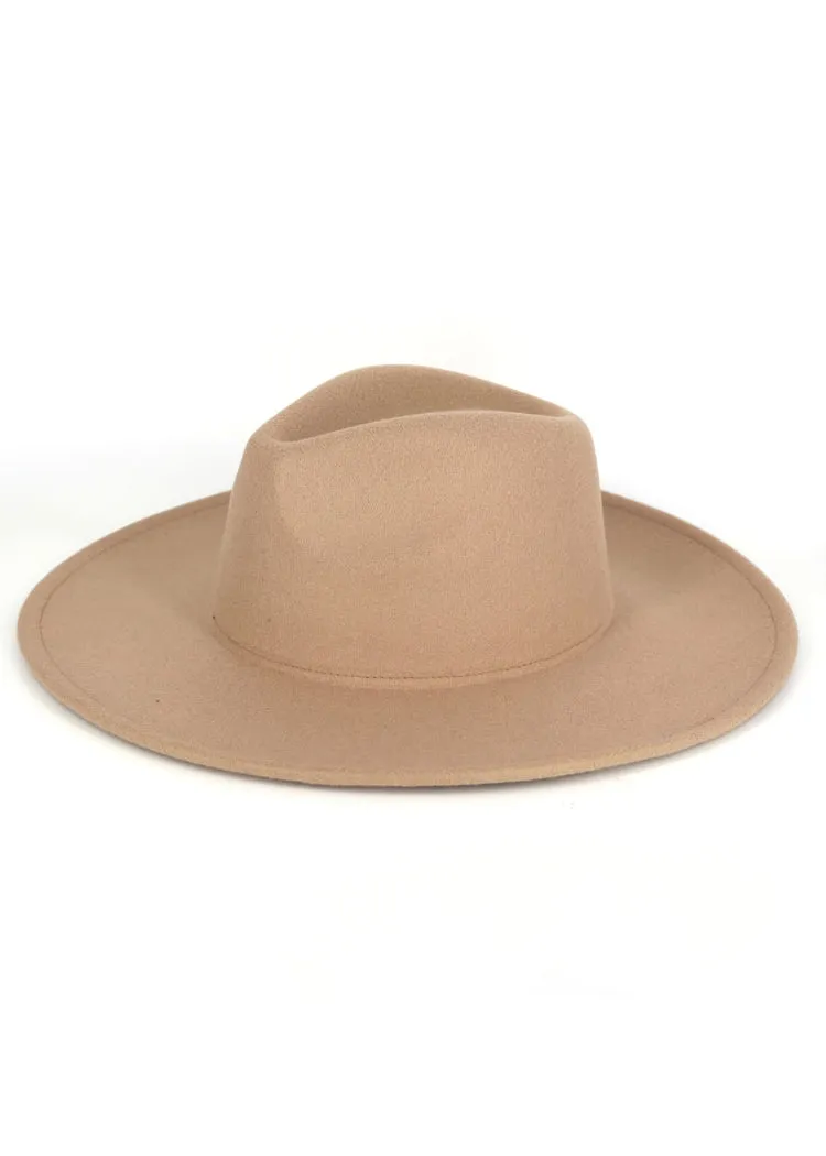 Festival Ready Beige Cowboy Hat