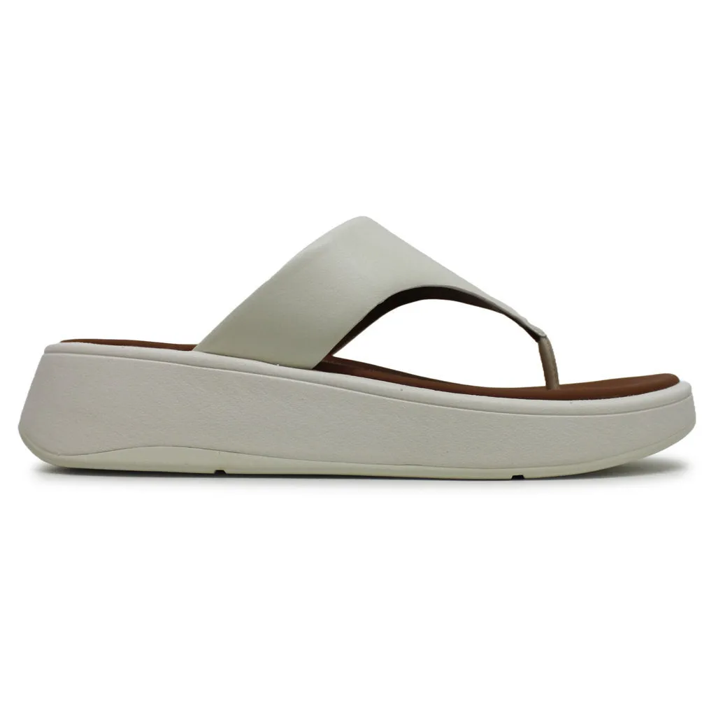 FitFlop F Mode Leather Platform Toe Post Leather Women's Toe Post Sandals