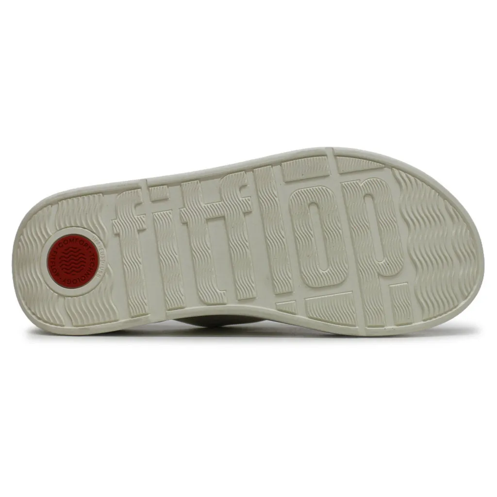 FitFlop F Mode Leather Platform Toe Post Leather Women's Toe Post Sandals