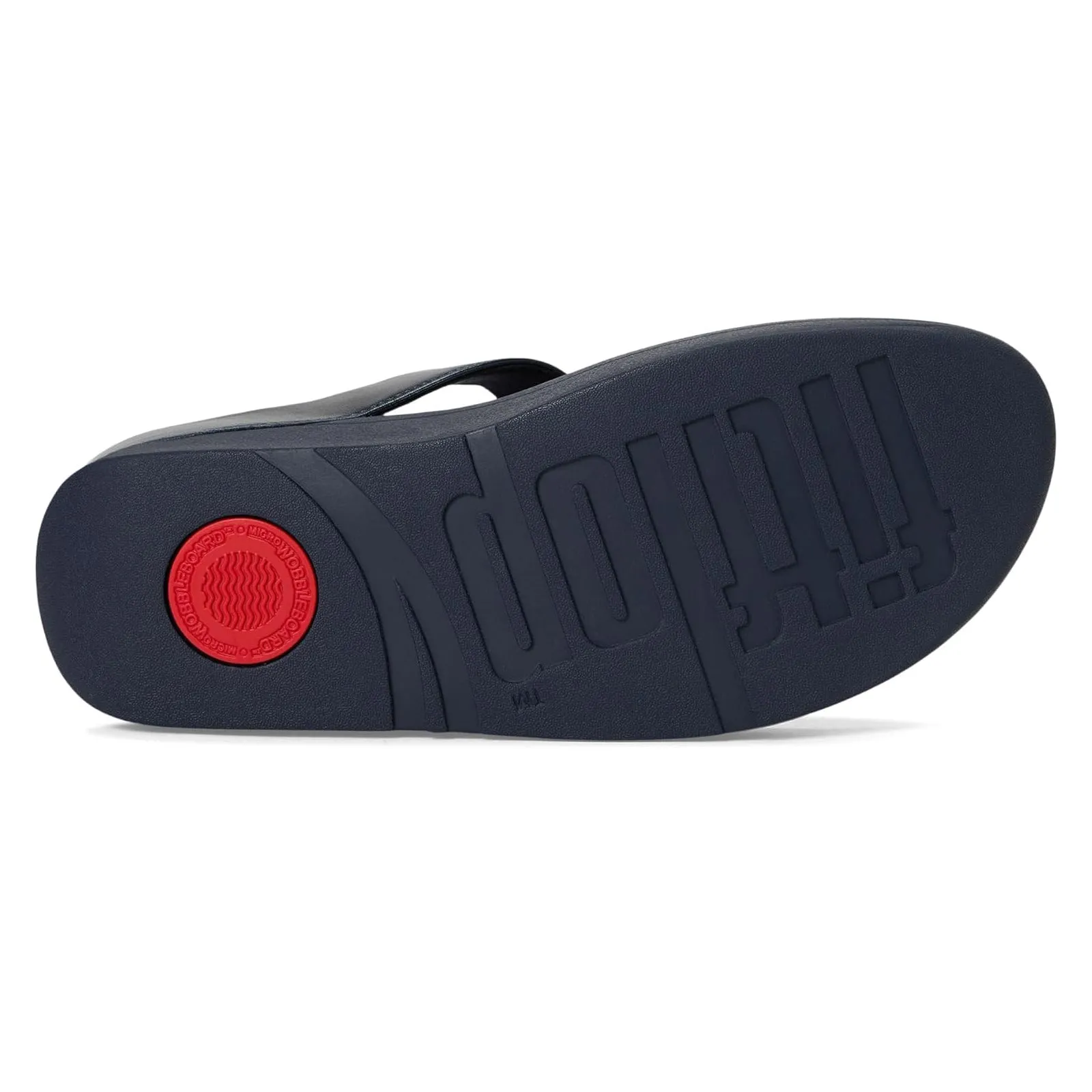 FitFlop Fino Bauble Bead Toe Post Synthetic Leather Women's Slip On Sandals