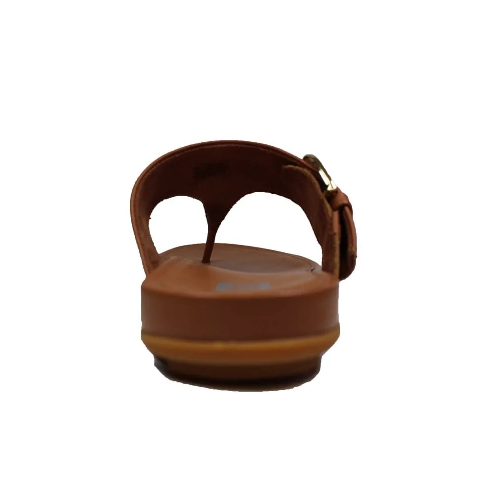 FitFlop Gracie Toe-Post Sandals Light Tan
