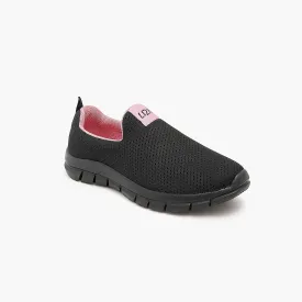 Girl's Mesh Slip-On Shoes