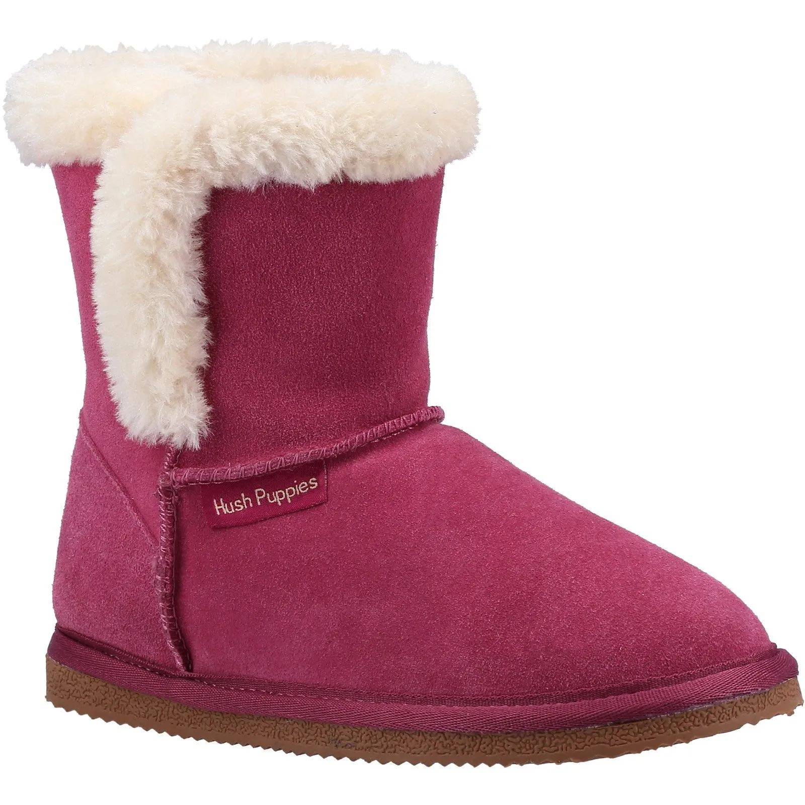 Hush Puppies Girls Ashlynn Slippers - Rose