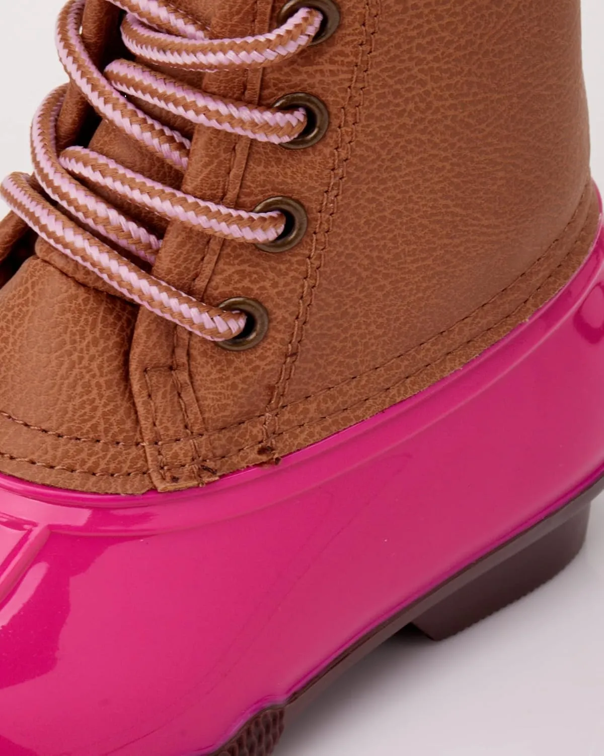 Josmo Girls' Rain Boots - Waterproof Duck Boots with Glitter
