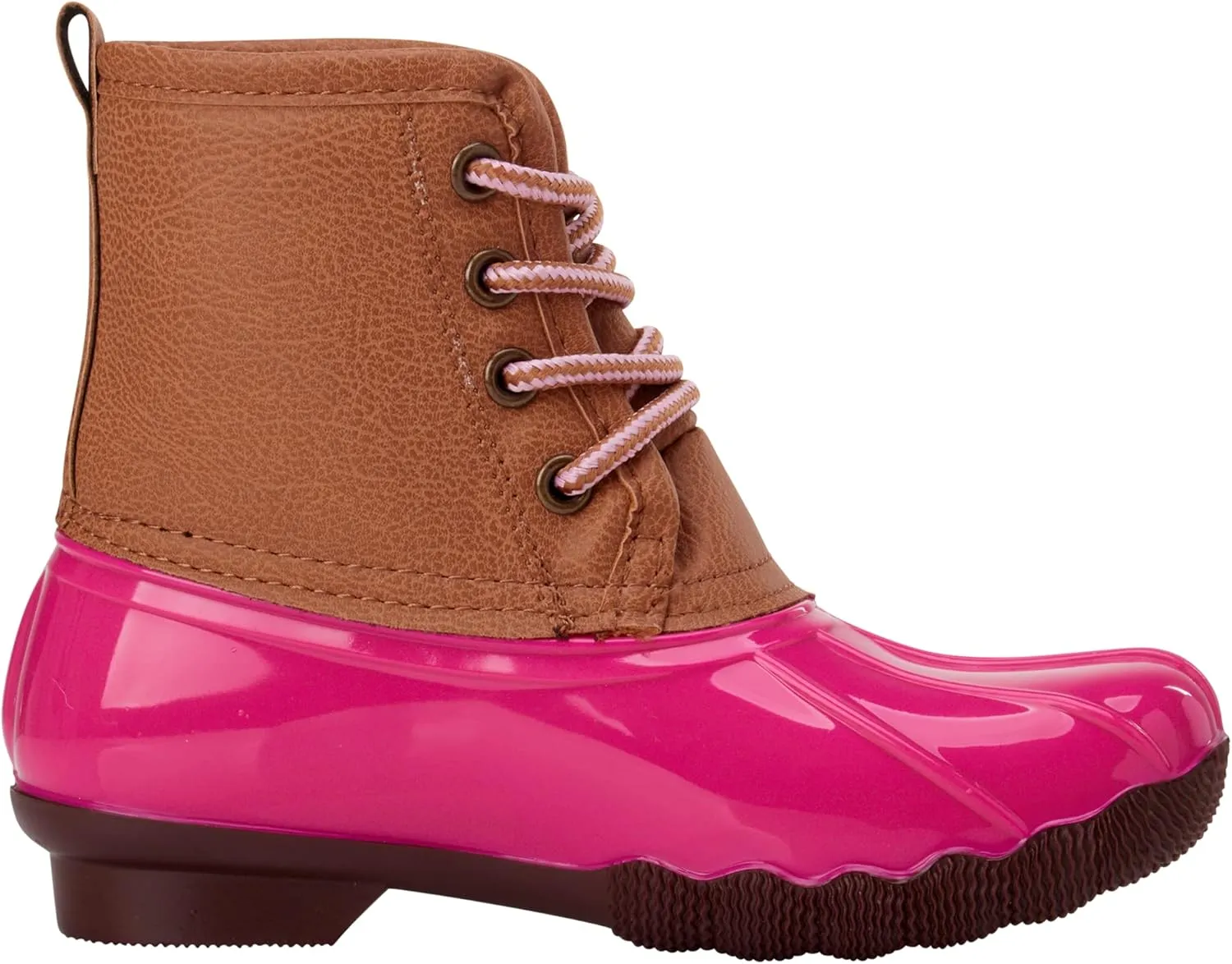 Josmo Girls' Rain Boots - Waterproof Duck Boots with Glitter