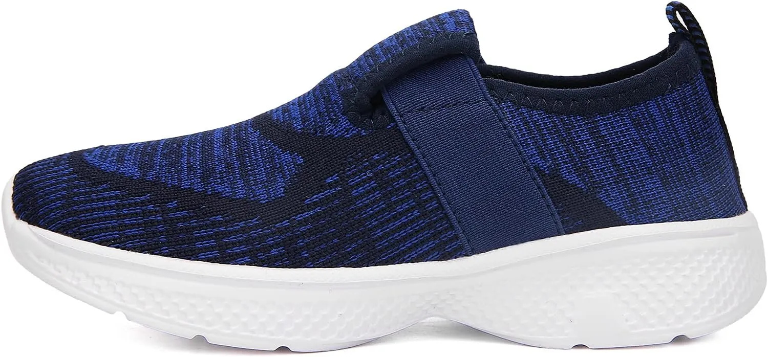 Kids Lightweight Breathable Loafer Walking Shoes Easy Walk Sport Running Sneaker Casual Slip-on Shoe for Boys Girls