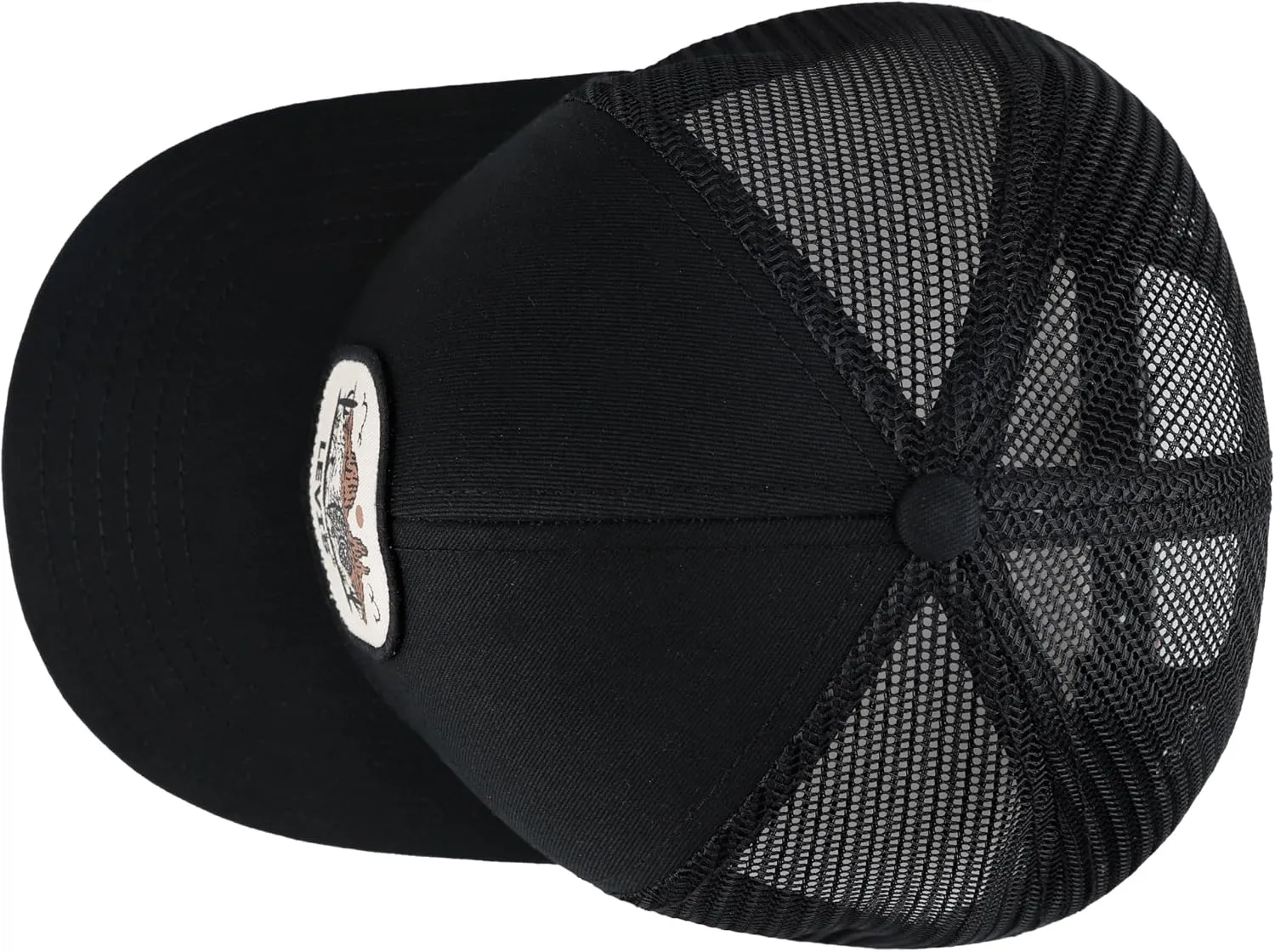 Levi's Men's Classic Style Logo Trucker Hat-Adjustable, Lightweight