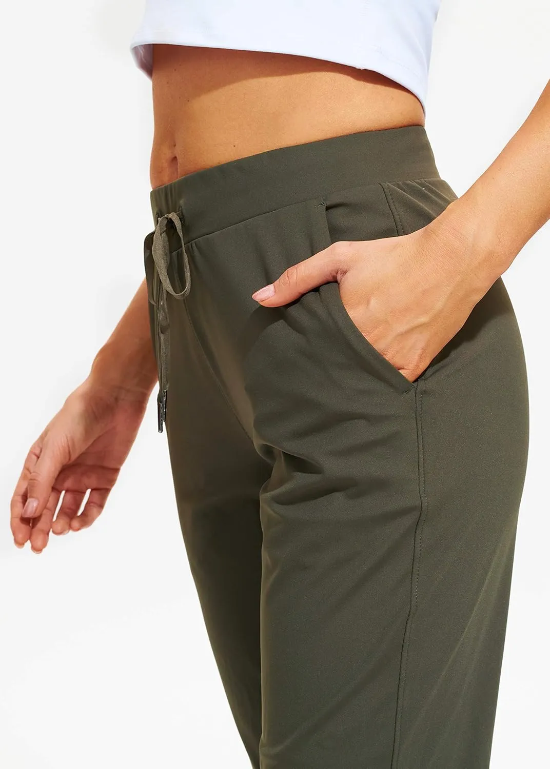 Libin Women's Joggers Pants Athletic Running Petite/Regular/Tall Sweatpants with Pockets Tapered Casual Workout Pants
