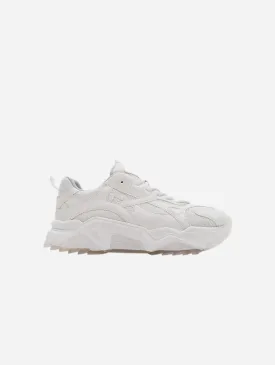 Loretta Vegan Leather Platform Sneakers | White