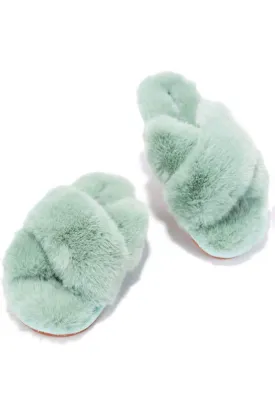 Mayberry Faux Fur Slippers