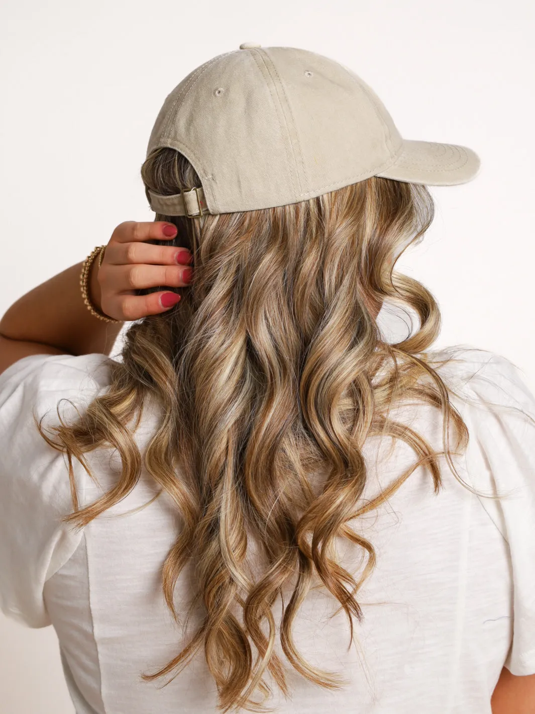 Off We Go Acid Wash Baseball Hat