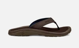 Olukai Ohana Sandal-Dark Wood/Dark Wood