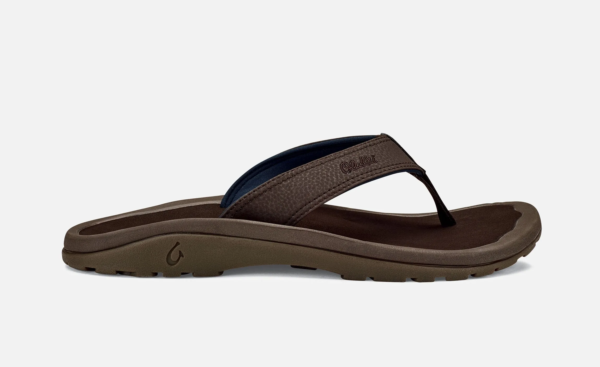 Olukai Ohana Sandal-Dark Wood/Dark Wood