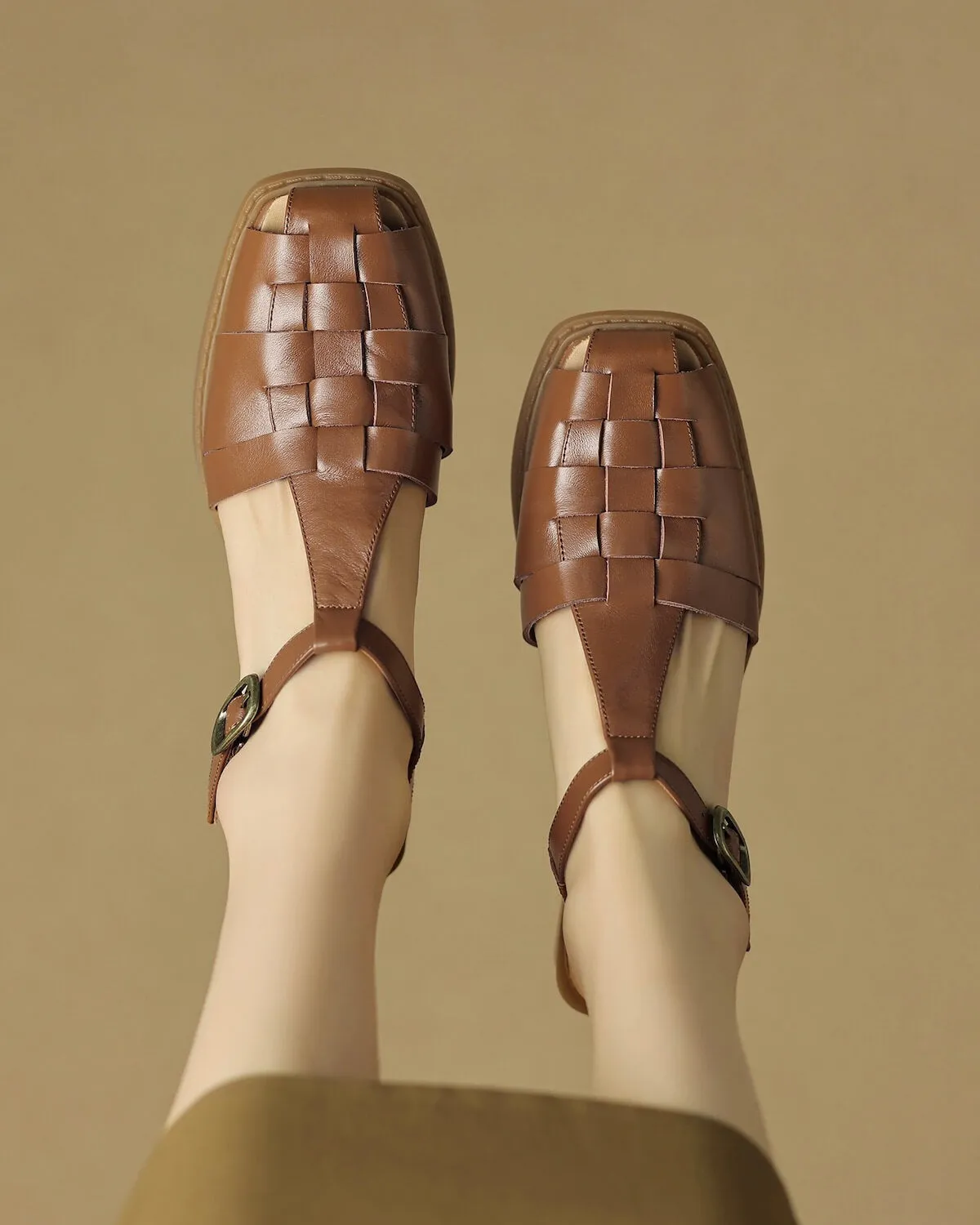 Onley - Woven Fisherman Sandals