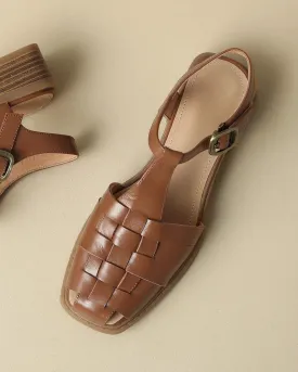 Onley - Woven Fisherman Sandals