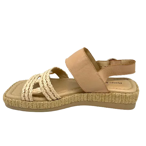 Shima - Dark Camel/Synthetic Raffia