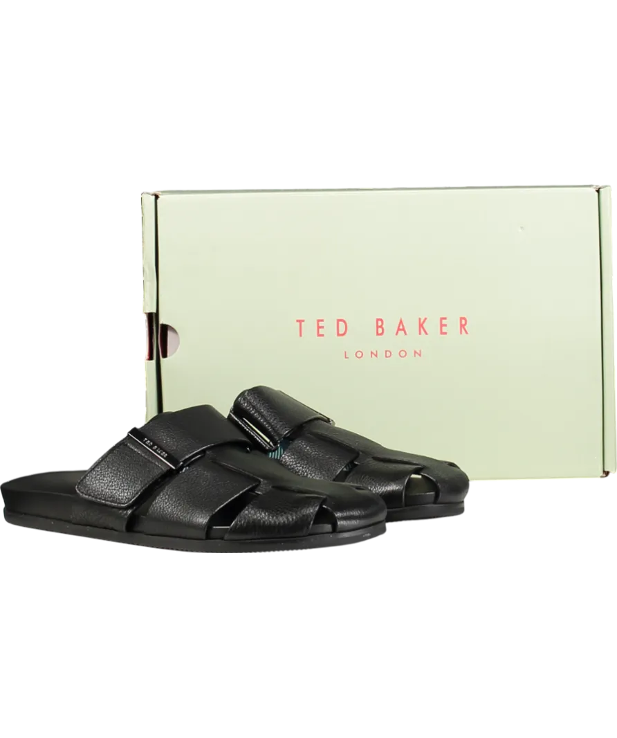 Ted Baker Black Brixham Fisherman’s Mule UK 9 EU 43 👞